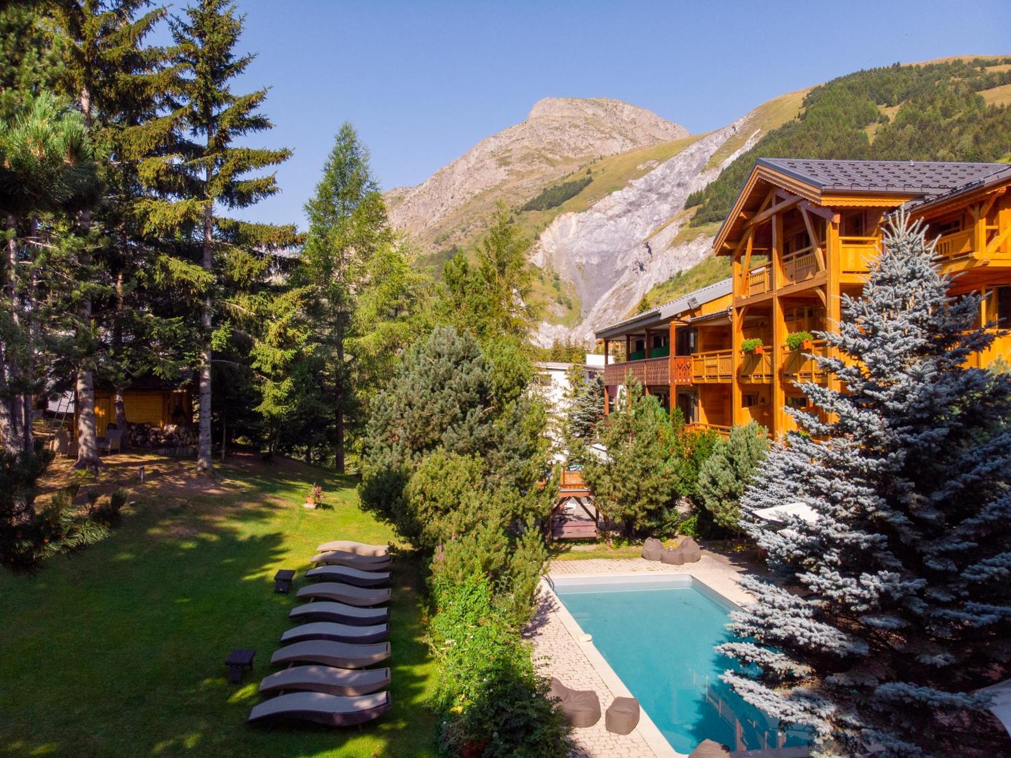 Hotel Chalet Mounier Les Deux Alpes Eksteriør bilde